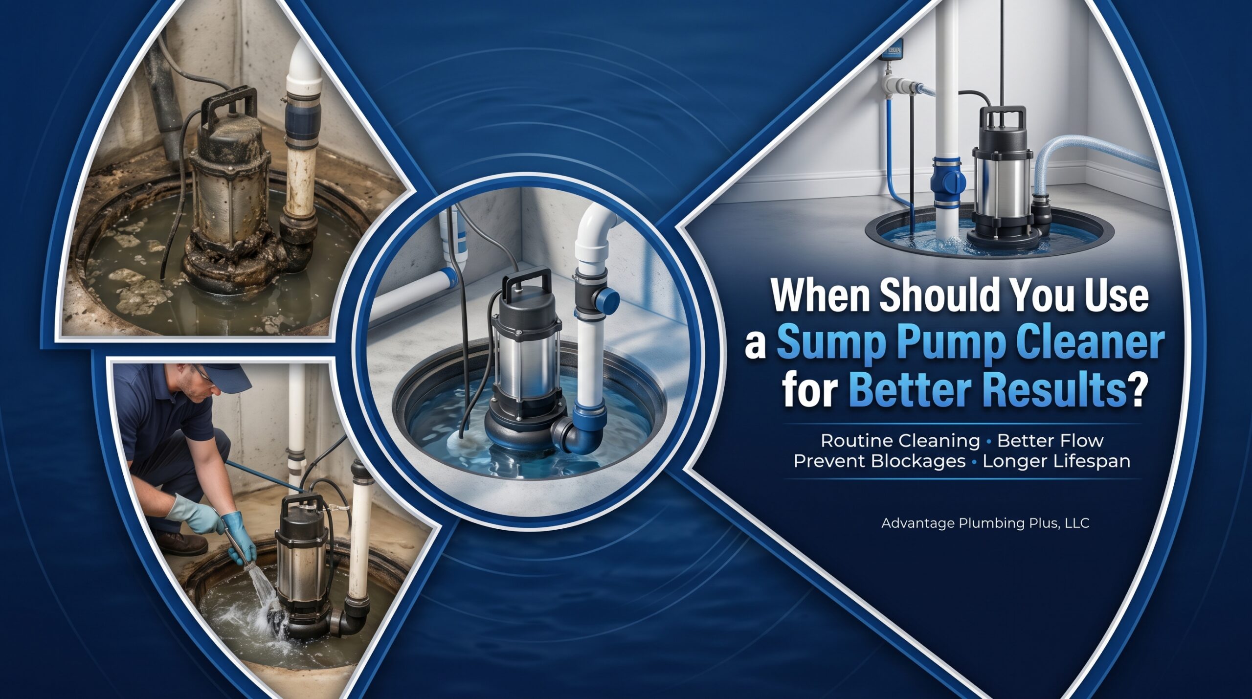 sump pump cleaner