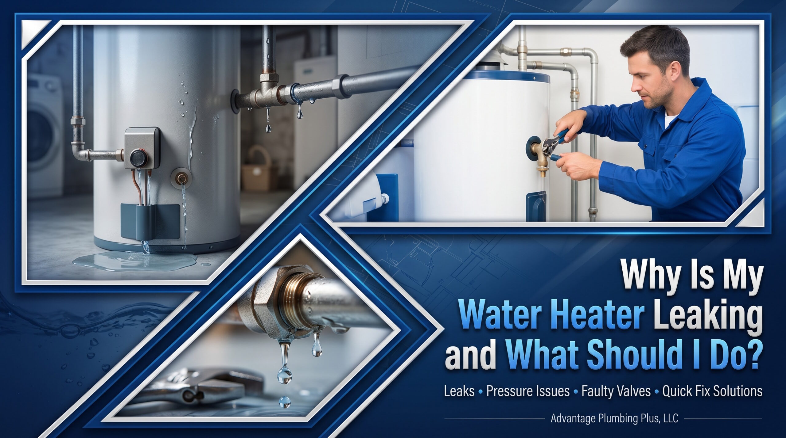 water heater leaking