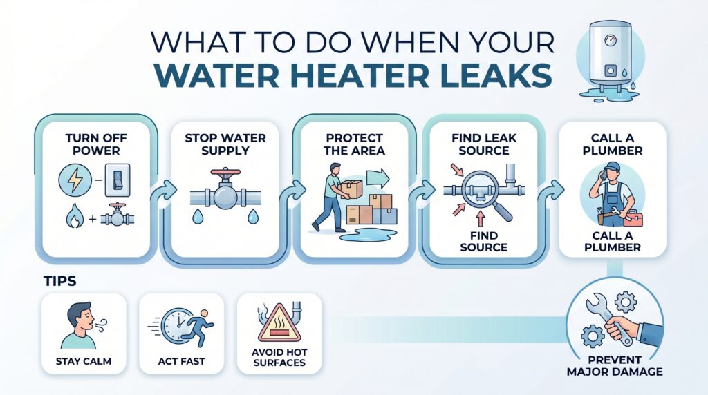 Why Is My Water Heater Leaking and What Should be Done?
