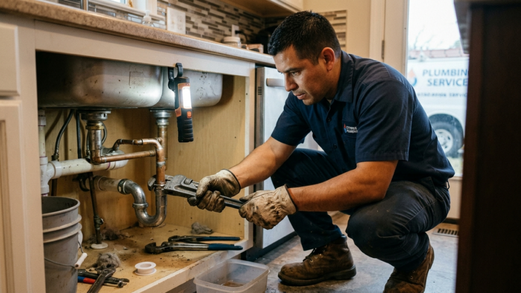 plumbing services in Merrill