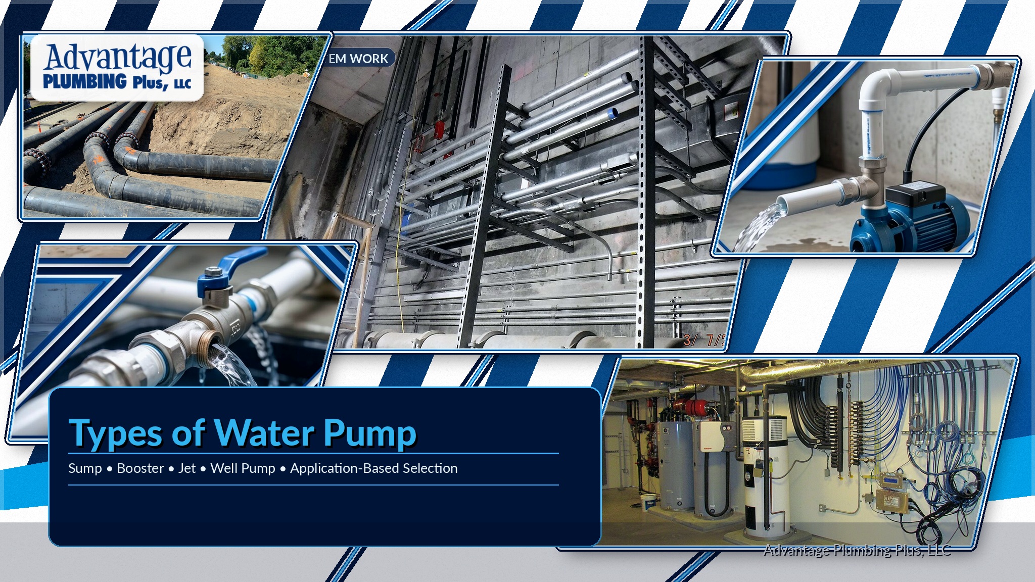 Types of water pump