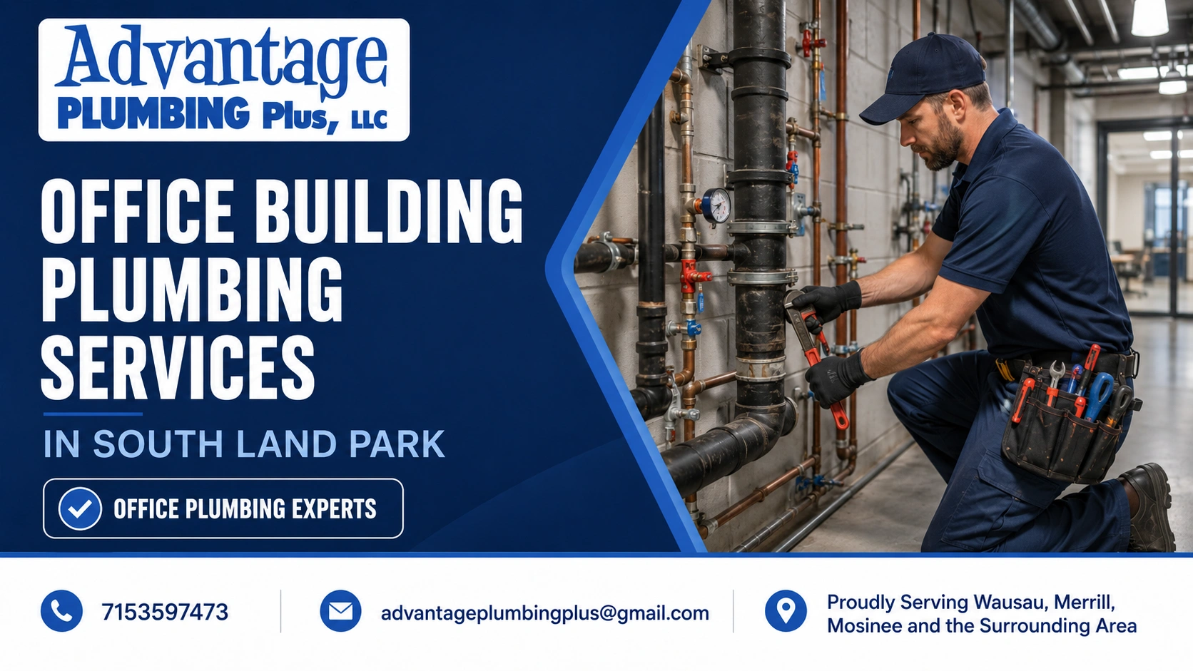 office building plumbing services south land park